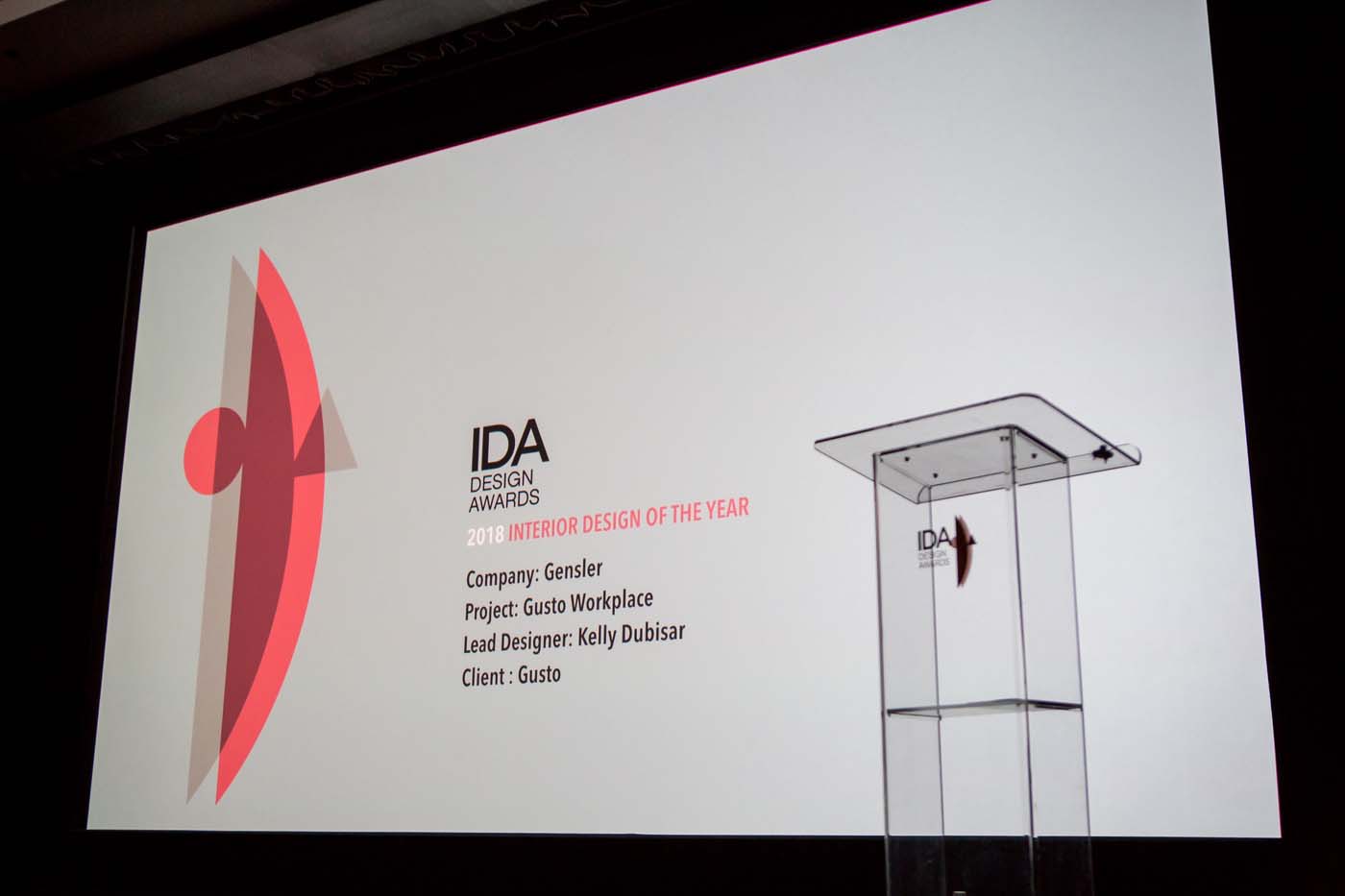 IDA Winner's Evening Award