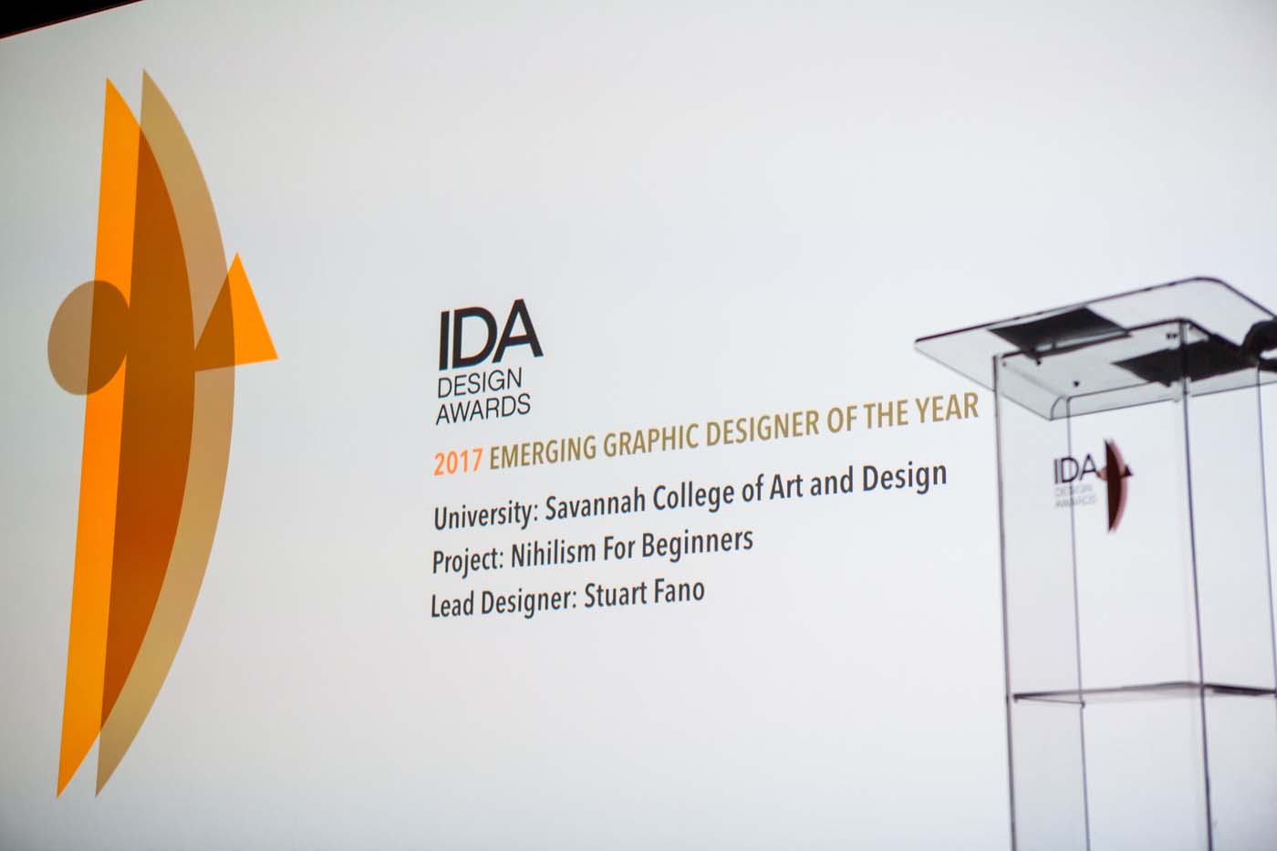 IDA Winner's Evening Award