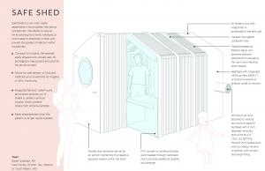 Sarah Goldblatt Safe Shed | Architecture Interior Design Grant-Internationa Design Awards